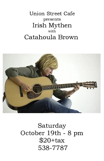 Poster for Irish Mythen with Catahoula Brown