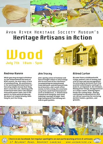 Poster for Heritage Artisans in Action