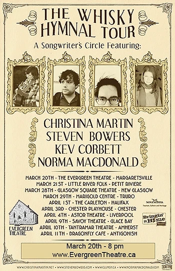 Poster for Whisky Hymnal Tour
