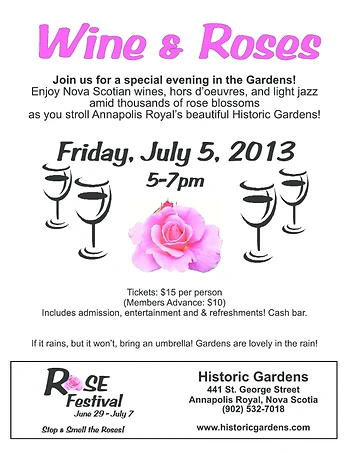 Poster for An Evening of Wine & Roses