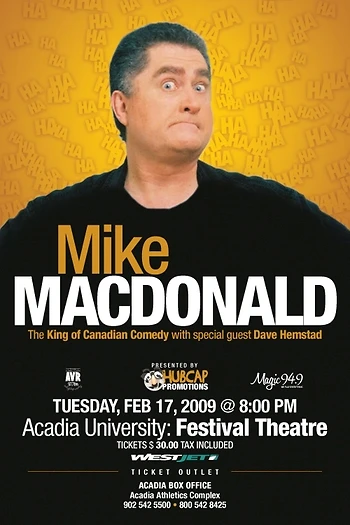 Poster for Mike MacDonald