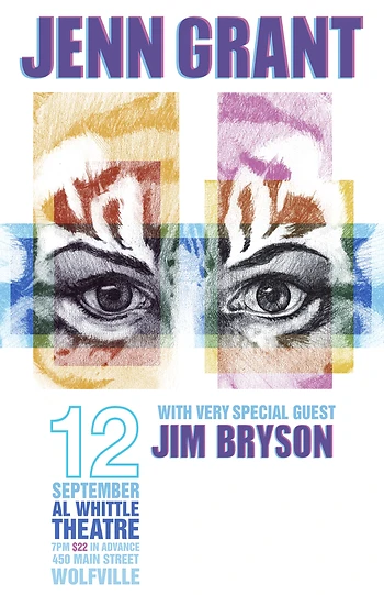 Poster for Jenn Grant w/Jim Bryson