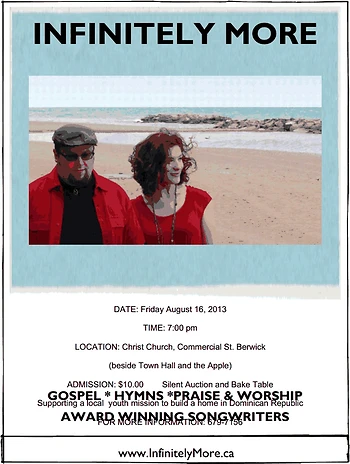 Poster for Infinitely More Show & Silent Auction