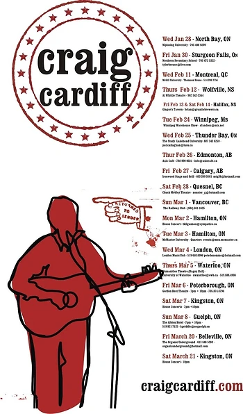 Poster for Craig Cardiff: Thanks for Your Ears