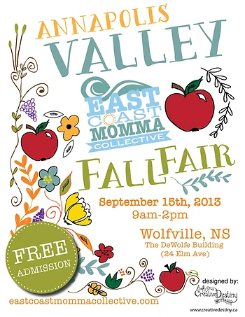 Poster for Valley Fall Craft Fair