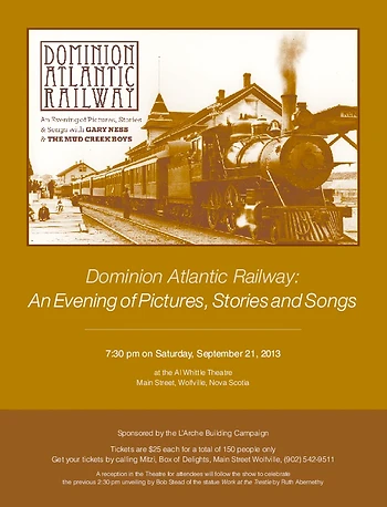 Poster for Dominion Atlantic Railway - Pictures, Stories & Songs