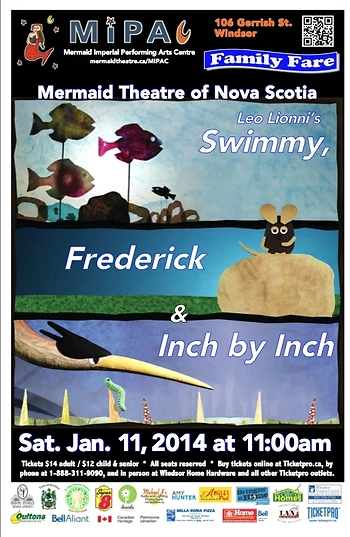 Poster for Swimmy, Frederick & Inch by Inch