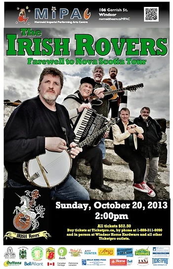 Poster for The Irish Rovers