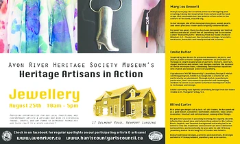 Poster for Heritage Artisans in Action, Jewellery