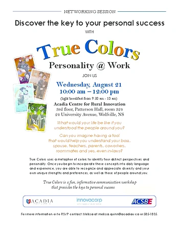 Poster for True Colors - Personality at Work