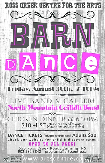Poster for Dinner & Barn Dance