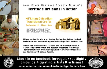 Poster for Heritage Artisans in Action