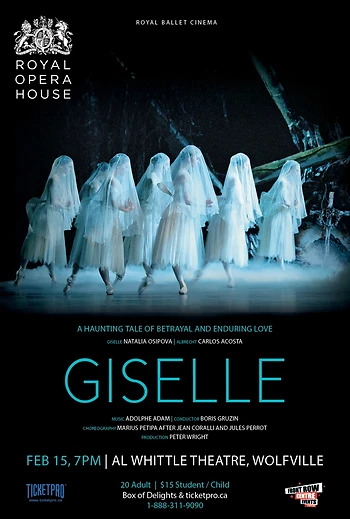 Poster for Giselle - The Royal Ballet