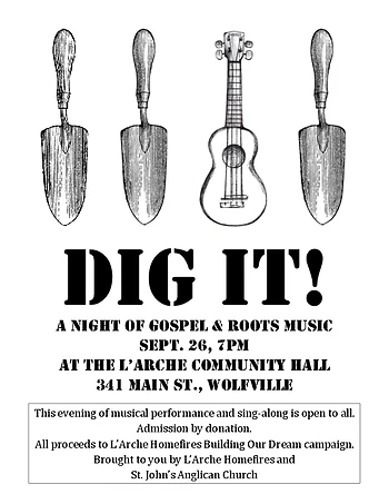 Poster for Dig It! A Night of Gospel & Roots Music