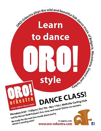 Poster for Learn to Dance ORO Style