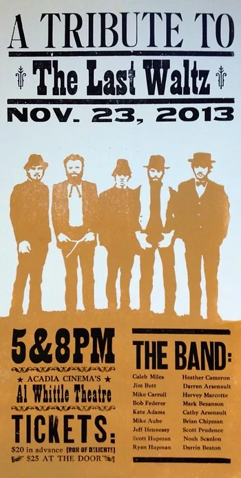 Poster for Tribute To The Last Waltz