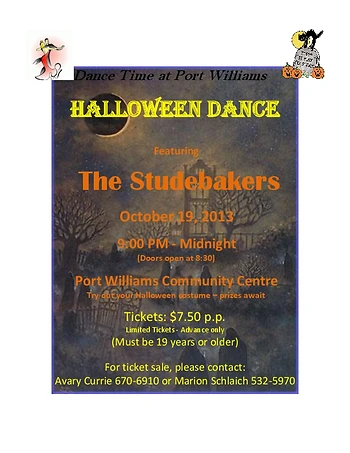 Poster for Halloween Dance