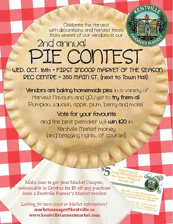 Poster for Pie Contest
