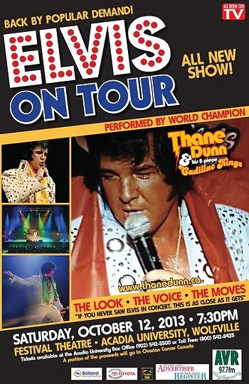 Poster for Elvis on Tour