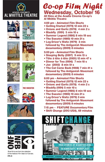 Poster for Co-op Film Night