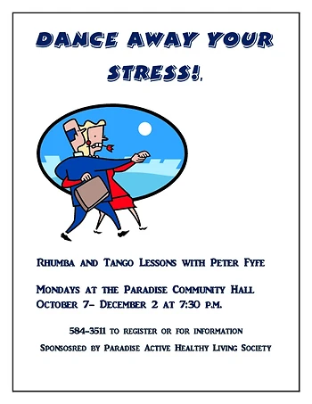 Poster for Learn to Rhumba & Tango