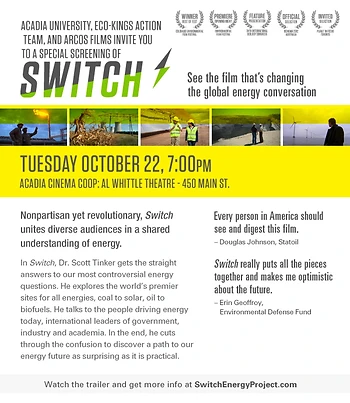 Poster for SWITCH Documentary