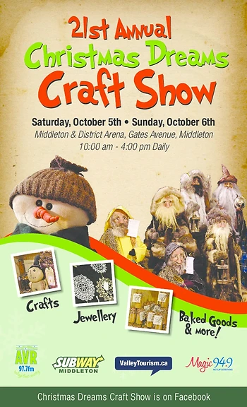 Poster for Christmas Dreams Craft Show