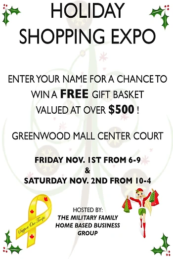 Poster for Holiday Shopping Expo