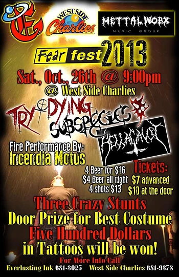 Poster for Fearfest 2013