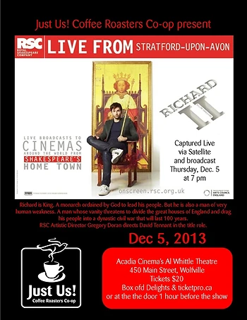 Poster for RSC's Richard II