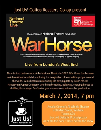 Poster for War Horse - National Theatre