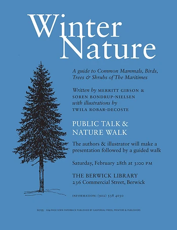 Poster for Winter Nature: Public Talk and Nature Walk