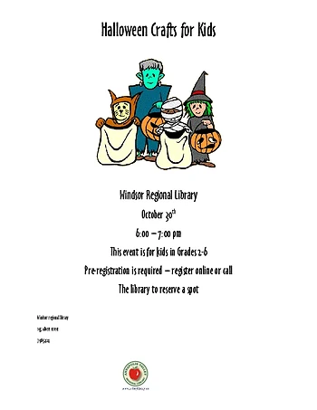 Poster for Halloween Crafts For KIds