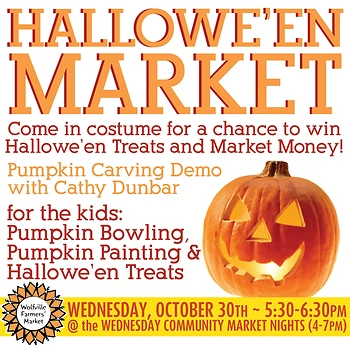 Poster for Hallowe'en Market
