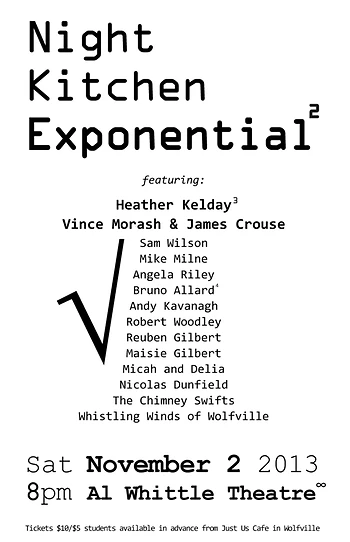Poster for Night Kitchen Exponential²