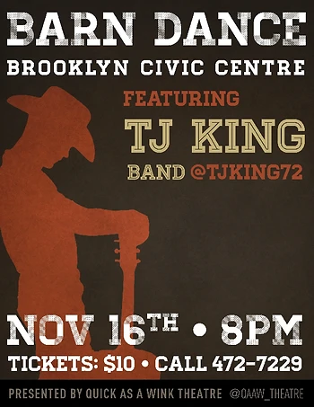 Poster for Barn Dance with TJ King
