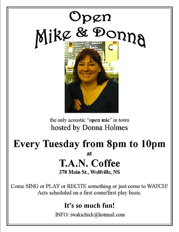 Poster for Open Mike & Donna