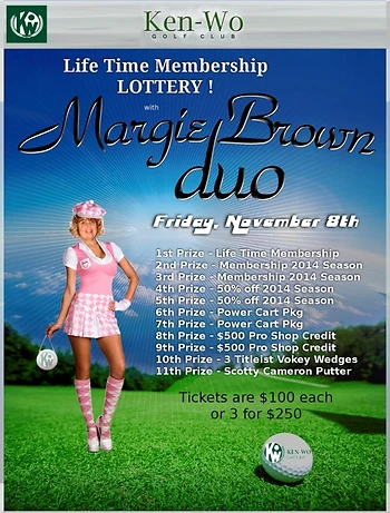 Poster for Margie Brown Duo