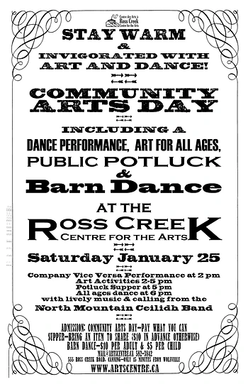 Poster for Community Arts
