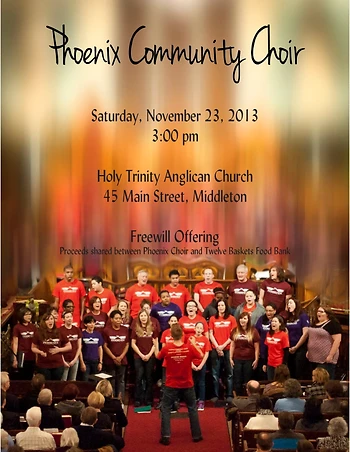 Poster for Phoenix Youth Choir