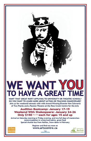 Poster for Weekend with Shakespeare