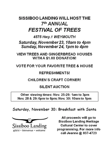 Poster for 7th Annual Festival of Trees
