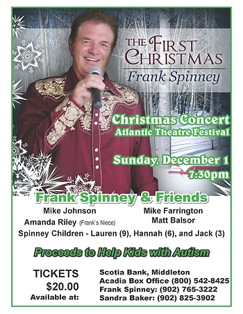 Poster for Christmas with Frank Spinney
