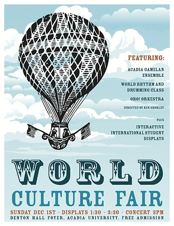 Poster for World Culture Fair