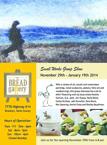 Poster for Small Works Group Show