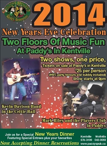 Poster for New Year's Eve Party