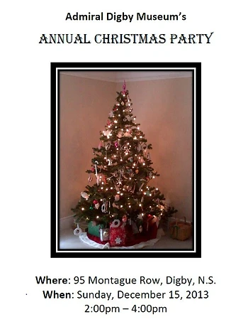 Poster for Christmas Party