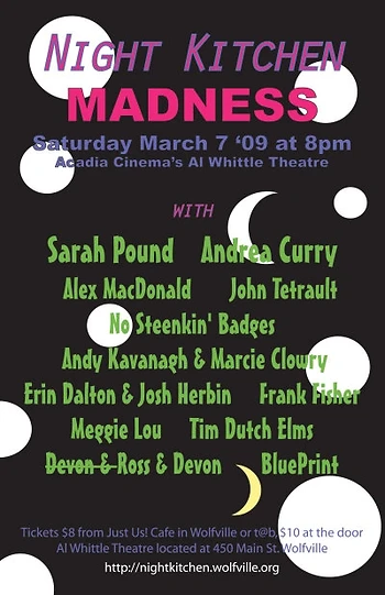 Poster for Night Kitchen Madness