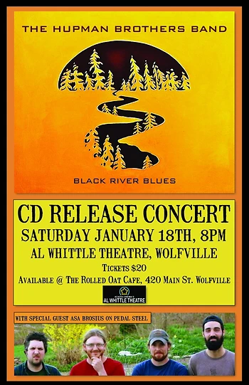 Poster for Hupman Brothers CD Release