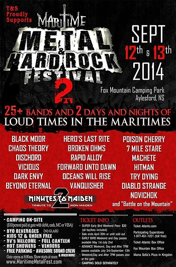 Poster for Maritime Metal & Hard Rock Festival